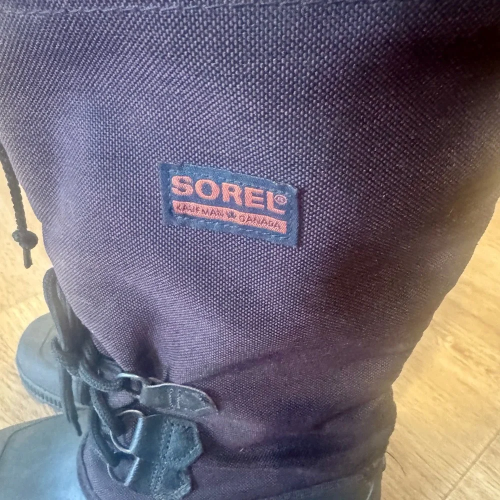 SOREL Kaufman Snowcap Tall Women's 8 Winter Boots Waterproof Insulated Snow Boot